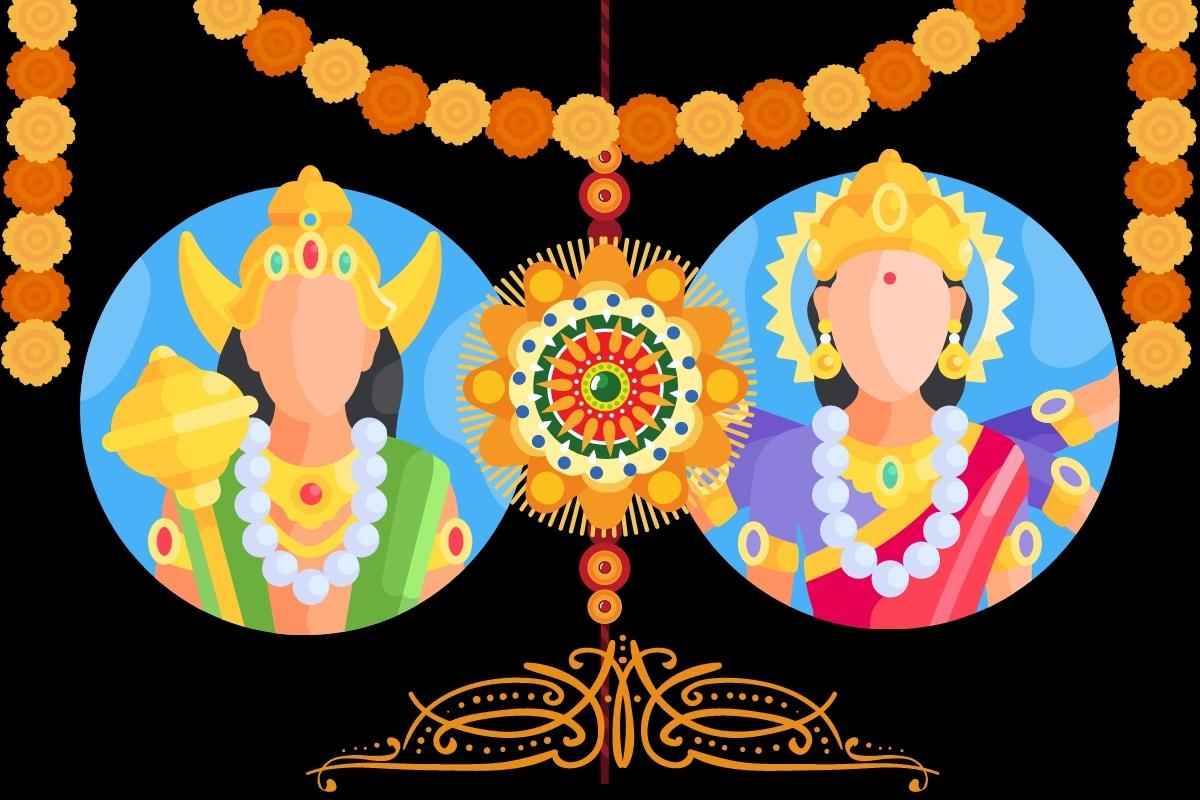 रक्षाबंधन सणाची माहिती मराठी | Raksha Bandhan Story in Marathi ...